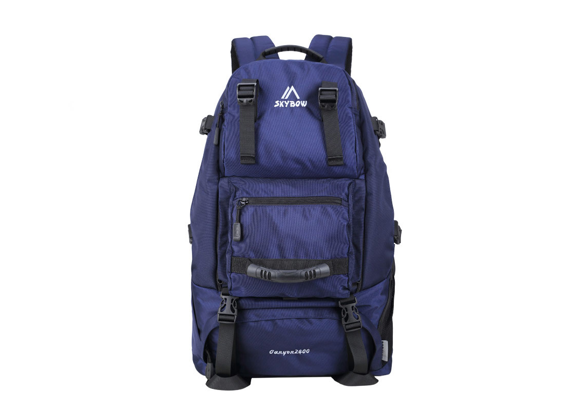 Multi function outdoor mountaineering double shoulder bag