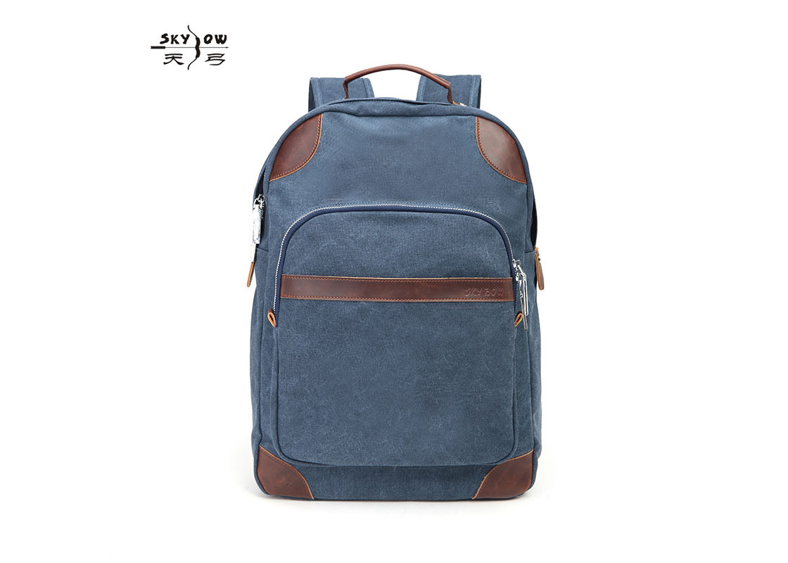 Men's casual Canvas Backpack