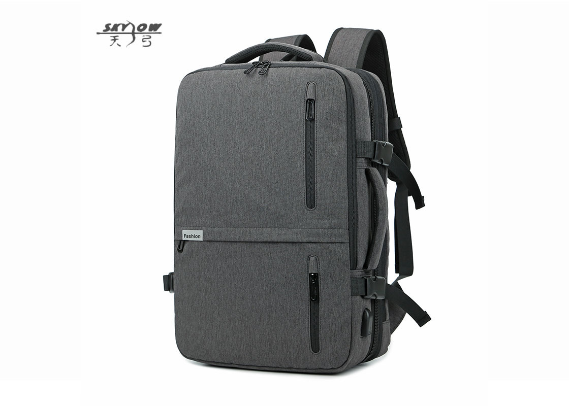 Multi function foreign trade double shoulder computer bag