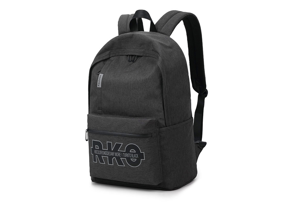 时尚字母印花学生书包