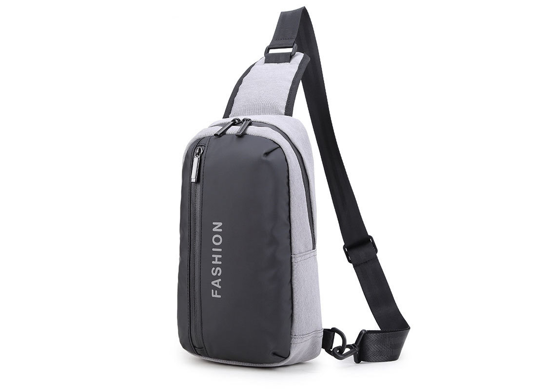 Men's single shoulder oblique cross chest