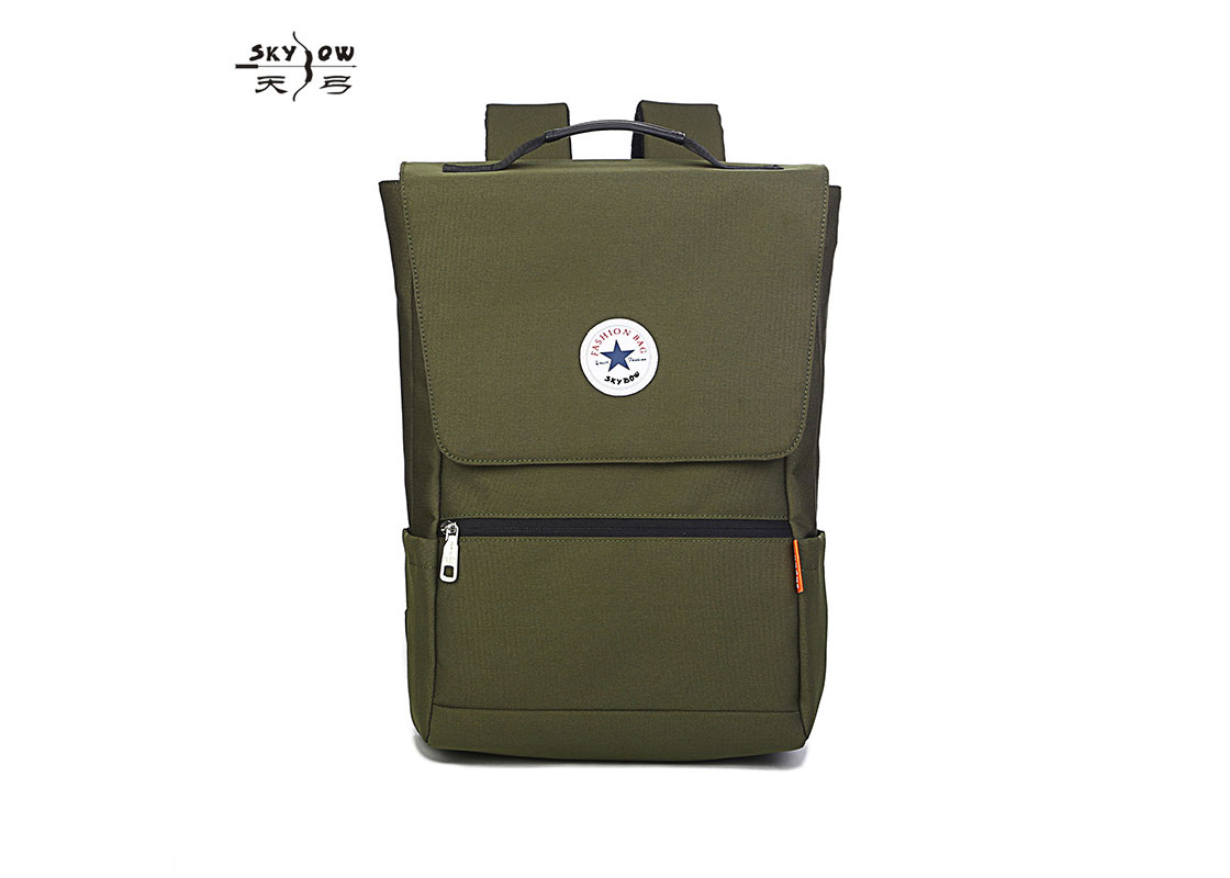 Waterproof Oxford cloth men's double knapsack